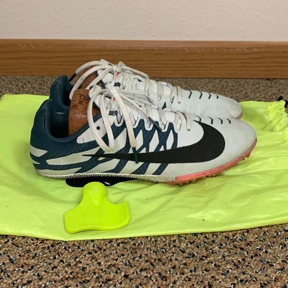 ✨Nike Zoom Rival S Track Spikes with Bag and Spike Tool Size Women's‎ 9 - Picture 1 of 8
